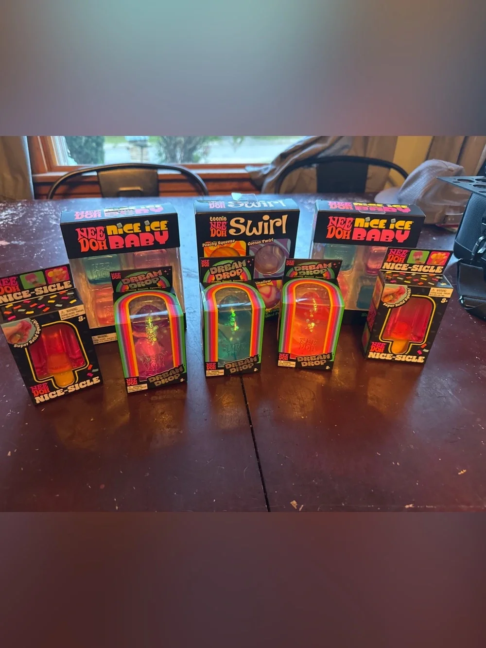Authentic lot of NeeDoh squishy toys